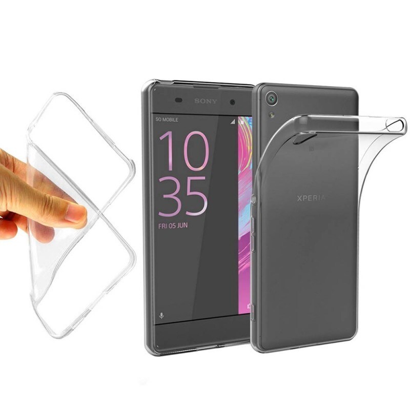 Silikonikotelo läpinäkyvä Sony Xperia E5 (F3311) - Gigantti verkkokauppa