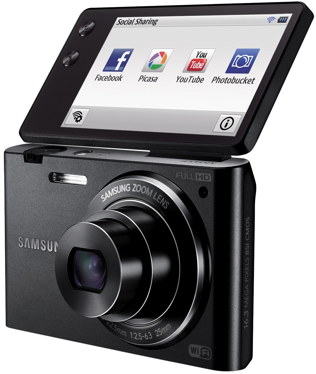 Samsung MV900 digikamera (musta) - Gigantti verkkokauppa