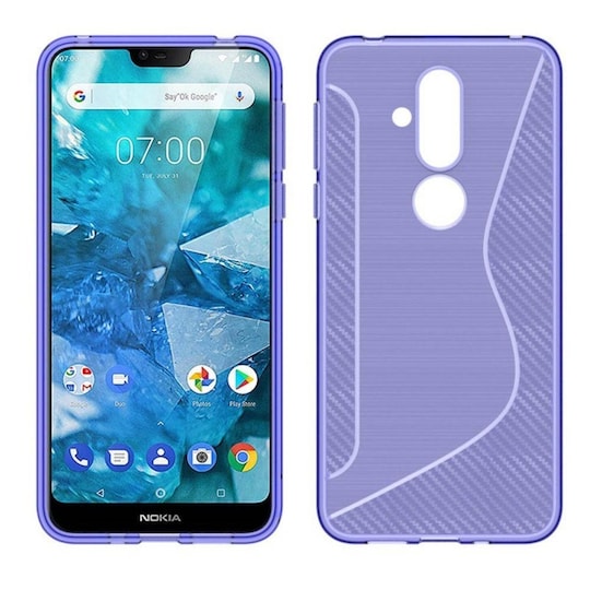 S Line Suojakuori Nokia 8.1 2018 (TA-1128) - violetti - Gigantti  verkkokauppa