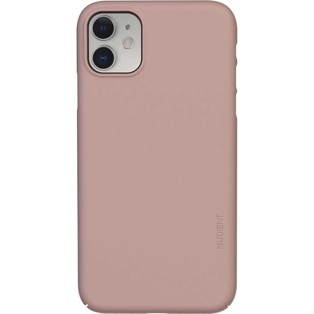 Nudient v3 iPhone 11 suojakuori (vaaleanpunainen)