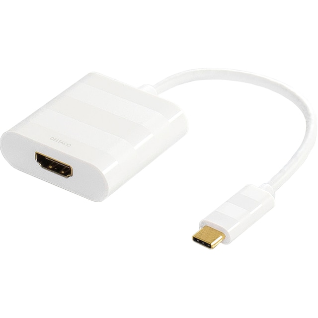 Deltaco USB-C - HDMI adapteri
