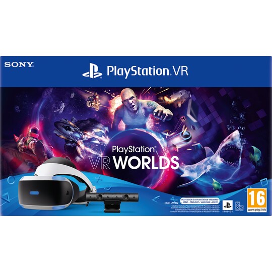 PlayStation VR MK5 pakkaus: PS VR -VR-lasit kameralla + 5 VR-peliä -  Gigantti verkkokauppa