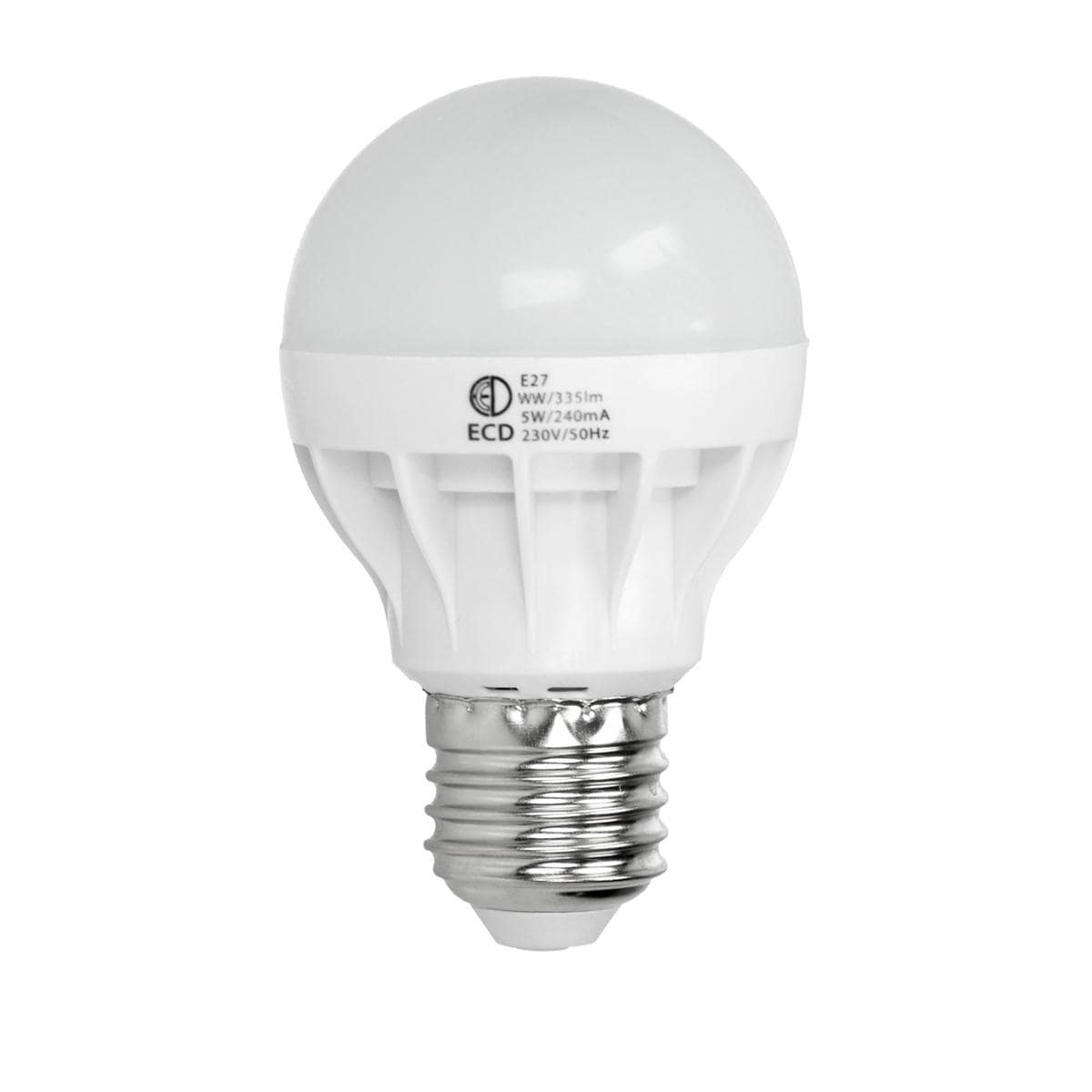 LED-lamppu E27, lämmin valkoinen, 5W - Gigantti verkkokauppa