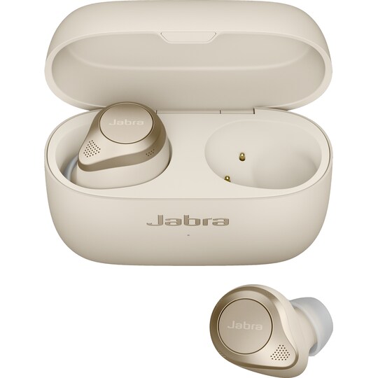 Jabra Elite 85T täysin langattomat kuulokkeet (kulta/beige) - Gigantti  verkkokauppa
