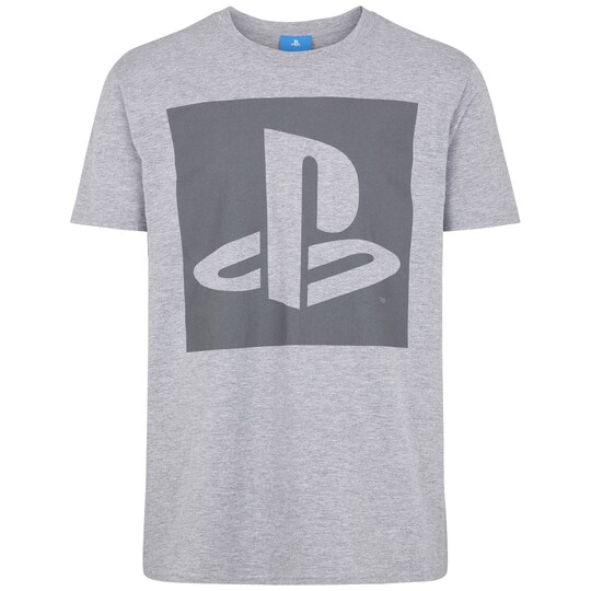 PlayStation t-paita (harmaa) (M) - Gigantti verkkokauppa