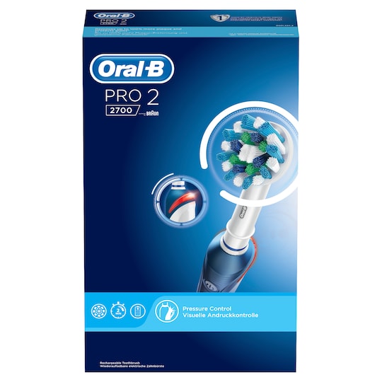 Oral-B Pro2 sähköhammasharja 2700 - Gigantti verkkokauppa
