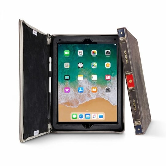 Twelve South iPad 9.7. Air 1. Air 2 Kotelo BookBook Aito Nahka Telineellä  Ruskea - Gigantti verkkokauppa