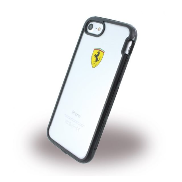 Ferrari Racing Shockproof Kuori Apple iPhone 7/8/SE Musta