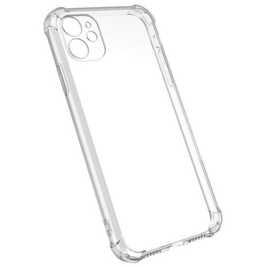 Iskunkestävä läpinäkyvä suojakuori iPhone 12 Mini TPU - Gigantti  verkkokauppa