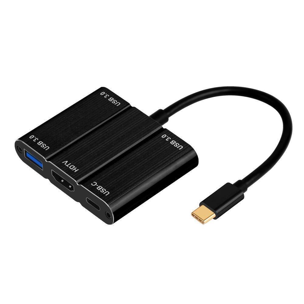 USB-C-monisovitin USB, HDMI, USB-C, PD-laturi - 4Kx2K 60Hz - Gigantti  verkkokauppa
