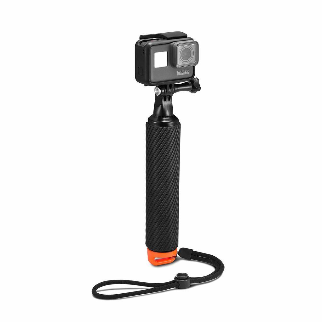 Kelluva kahva selfie-tikulla GoPro -kameraan - musta / oranssi - Gigantti  verkkokauppa
