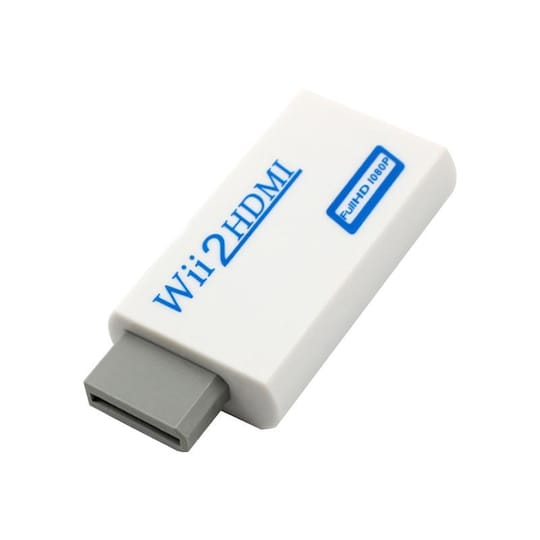 INF Nintendo Wii HDMI -adapteri - Full HD 1080p Valkoinen - Gigantti  verkkokauppa