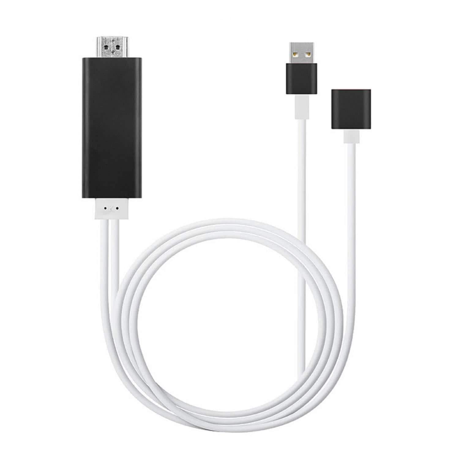 Universal USB-HDMI-sovitin iPhonelle ja Androidille - musta - Gigantti  verkkokauppa
