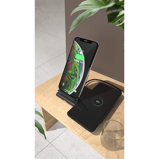 Langaton Qi-laturi älypuhelimelle, Samsungin älykellolle ja kuulokkeille -  jaettavissa - Gigantti verkkokauppa