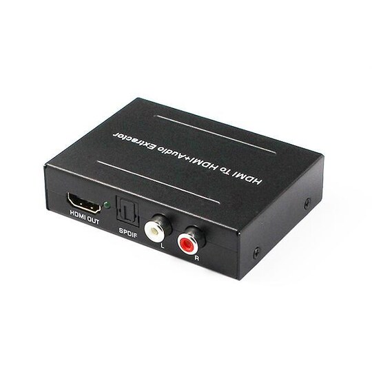 HDMI - HDMI + ääni (SPDIF ja R / L) - Äänenjakaja HDMI 4K: lle - Gigantti  verkkokauppa