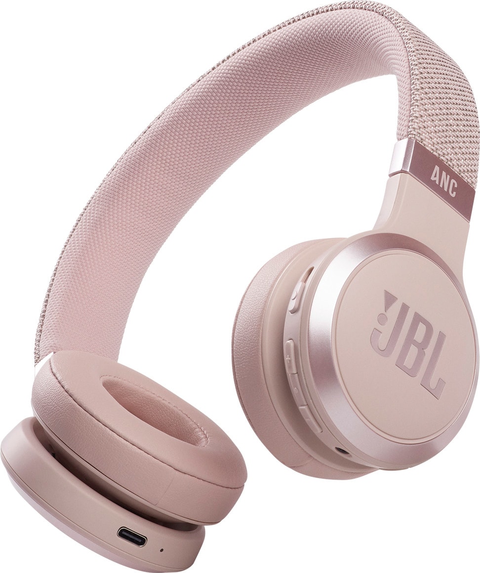 JBL LIVE 460NC langattomat on-ear kuulokkeet (roosa) - Gigantti verkkokauppa