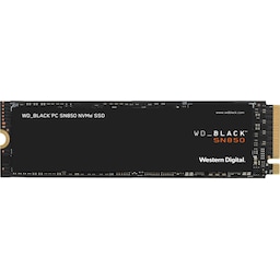 WD Black SN850 NVMe SSD muisti (2TB)