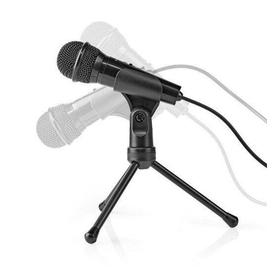 Nedis Johdollinen mikrofoni Virtapainike 3,5mm - Gigantti verkkokauppa