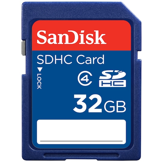 SanDisk 32GB SDHC muistikortti - Gigantti verkkokauppa