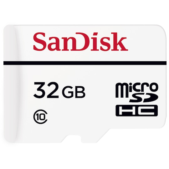 SanDisk High Endurance Micro SDHC muistikortti (32 GB) - Gigantti  verkkokauppa