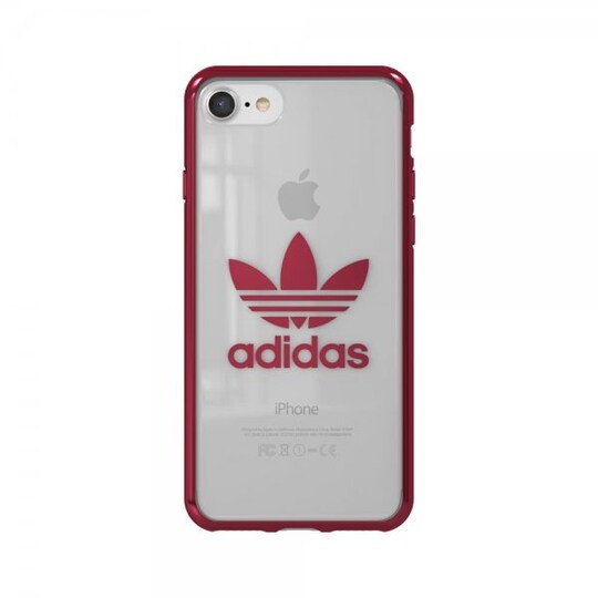 Adidas iPhone 7/8/SE 2020 Kuori OR Clear Case Entry FW17 Burgundy -  Gigantti verkkokauppa