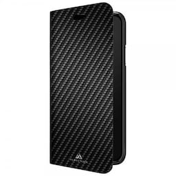 Black Rock Samsung Galaxy S10 Kotelo Flex Carbon Booklet Musta