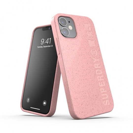 Superdry iPhone 12 Mini Suojakuori Snap Case Compostable Materials Rose  Pink - Gigantti verkkokauppa