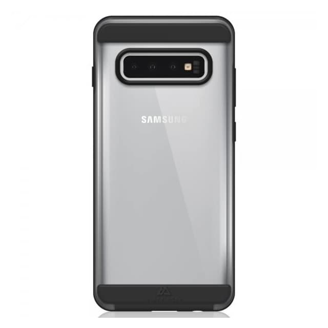 Black Rock Samsung Galaxy S10 Kuori Air Robust Case Musta Läpinäkyvä