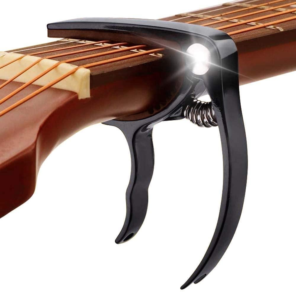 Universal kitara capo - musta - Gigantti verkkokauppa