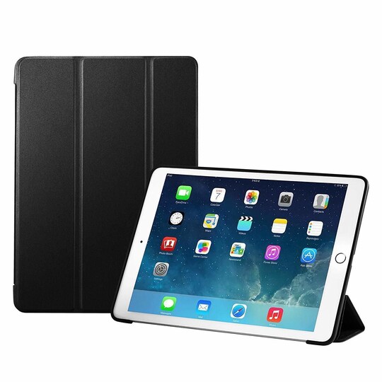 9,7 tuuman iPad-kotelo iPad 5/6 iPad Air 1/2 Smart -kotelo musta - Gigantti  verkkokauppa