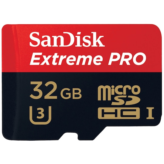 SanDisk Extreme PRO microSDHC 32 GB muistikortti - Gigantti verkkokauppa