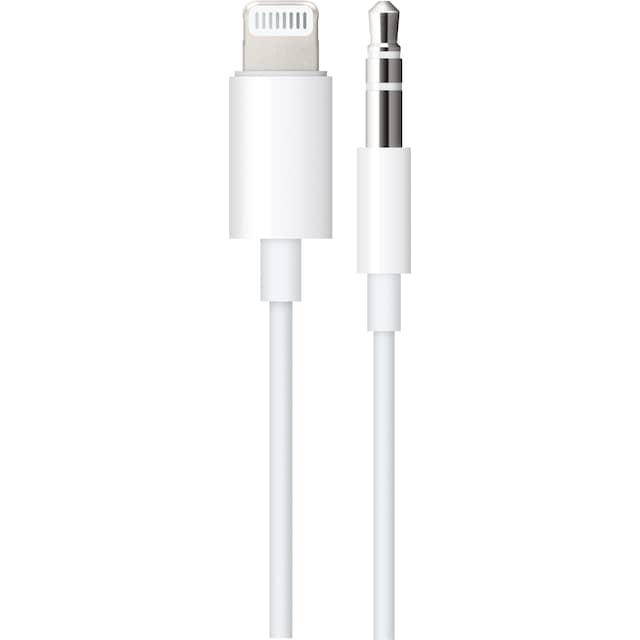 Apple Lightning - 3,5 mm äänikaapeli 1,2 m (valkoinen)