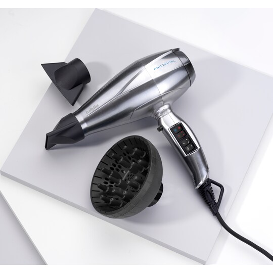 BaByliss Le Pro Digital hiustenkuivaaja BA6000E - Gigantti verkkokauppa
