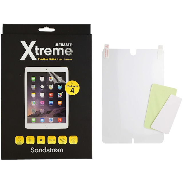 Sandstrøm Ultimate Xtreme iPad mini 4 näytönsuoja