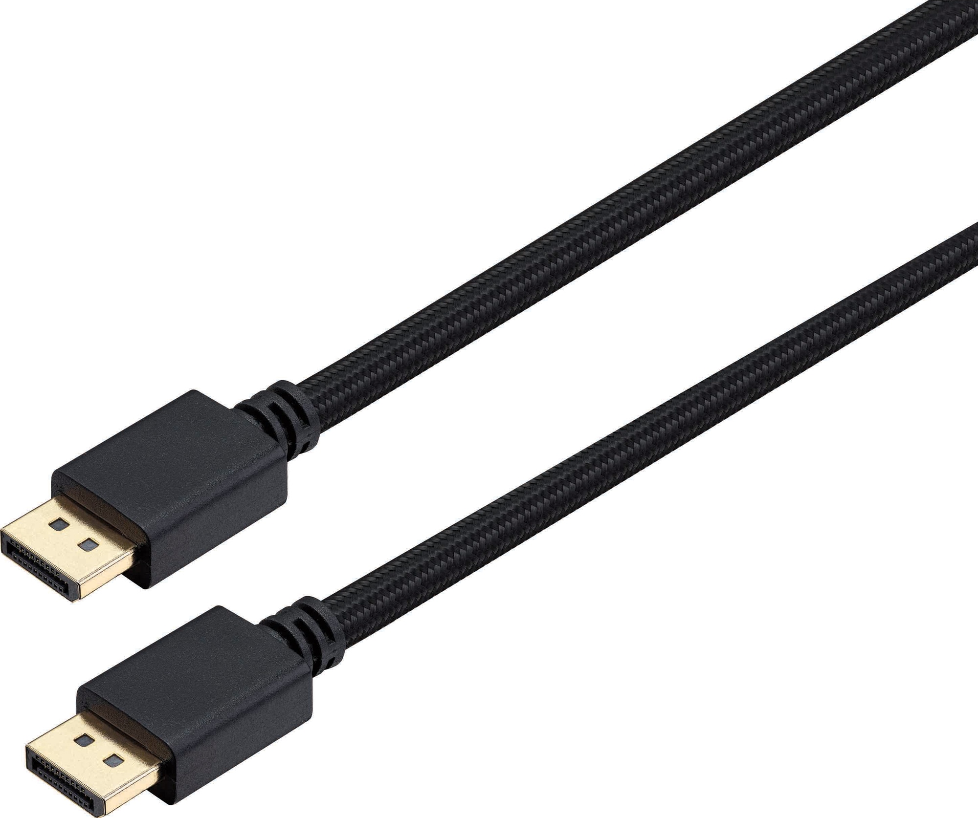 Sandstrøm DisplayPort - DisplayPort 1.4 kaapeli (2 m) - Gigantti  verkkokauppa