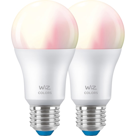 Wiz Connected Light LED lamppu 60W A60 E27 RGB - Gigantti verkkokauppa