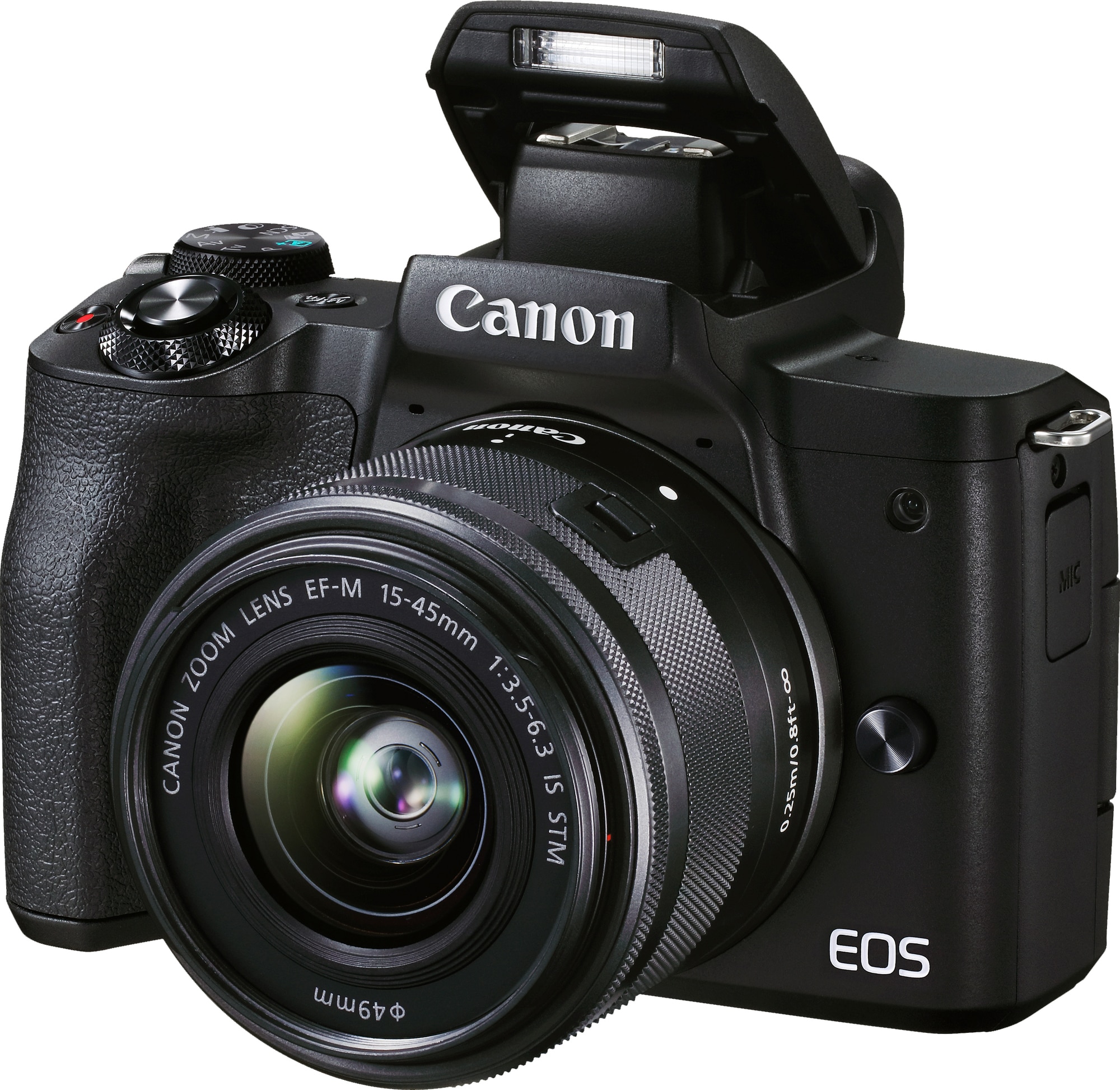 Canon EOS M50 kompakti järjestelmäkamera + 15-45mm -objektiivi - Gigantti  verkkokauppa