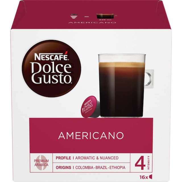 NESCAFÉ® Dolce Gusto® Americano kahvikapselit 12461555