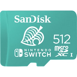 SanDisk 512GB microSDXC Nintendo Switch muistikortti