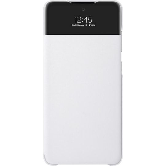 Samsung S View lompakkokotelo Galaxy A52 (valkoinen) - Gigantti verkkokauppa