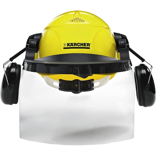 Kärcher Helmet suojakypärä visiirillä ja kuulosuojaimilla - Gigantti  verkkokauppa