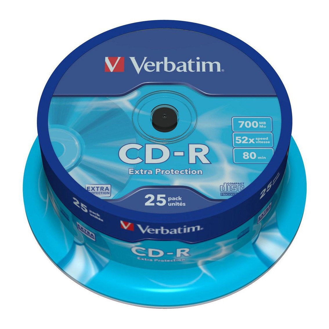 Verbatim CD-R levy 52x (25 kpl) - Gigantti verkkokauppa