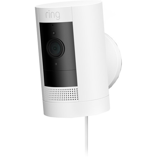 Ring Stick Up langallinen valvontakamera (valkoinen) - Gigantti verkkokauppa