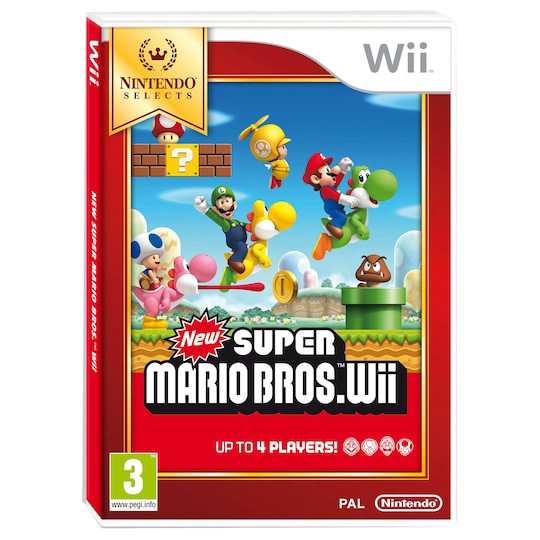 New Super Mario Bros: Nintendo Selects (Wii) - Gigantti verkkokauppa