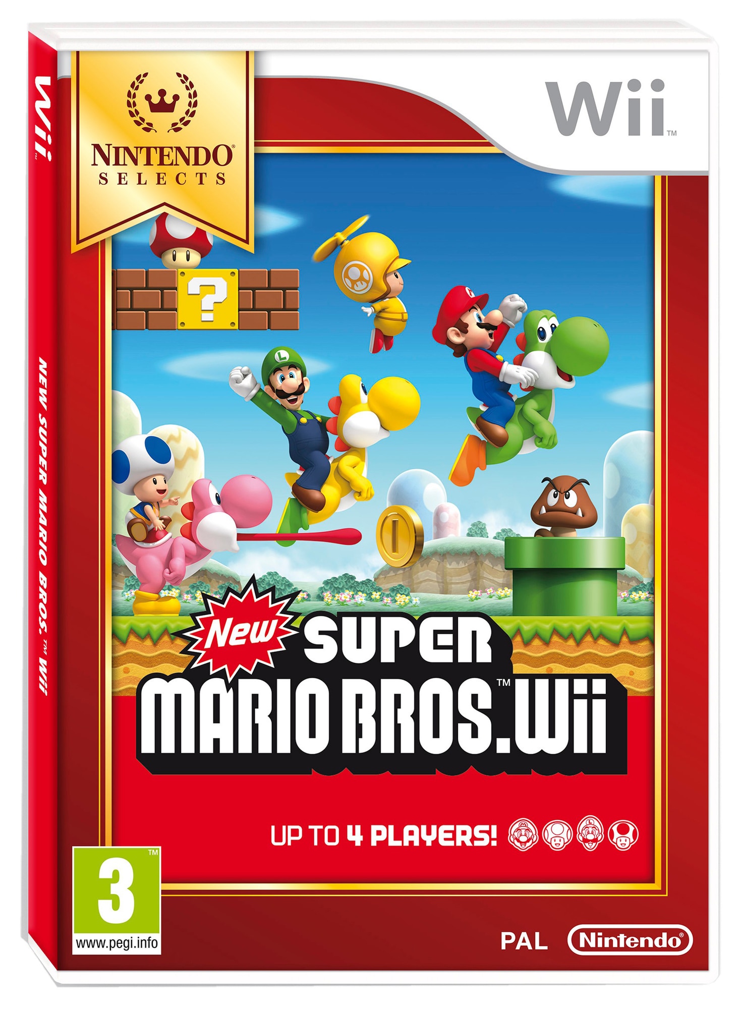 New Super Mario Bros: Nintendo Selects (Wii) - Gigantti verkkokauppa