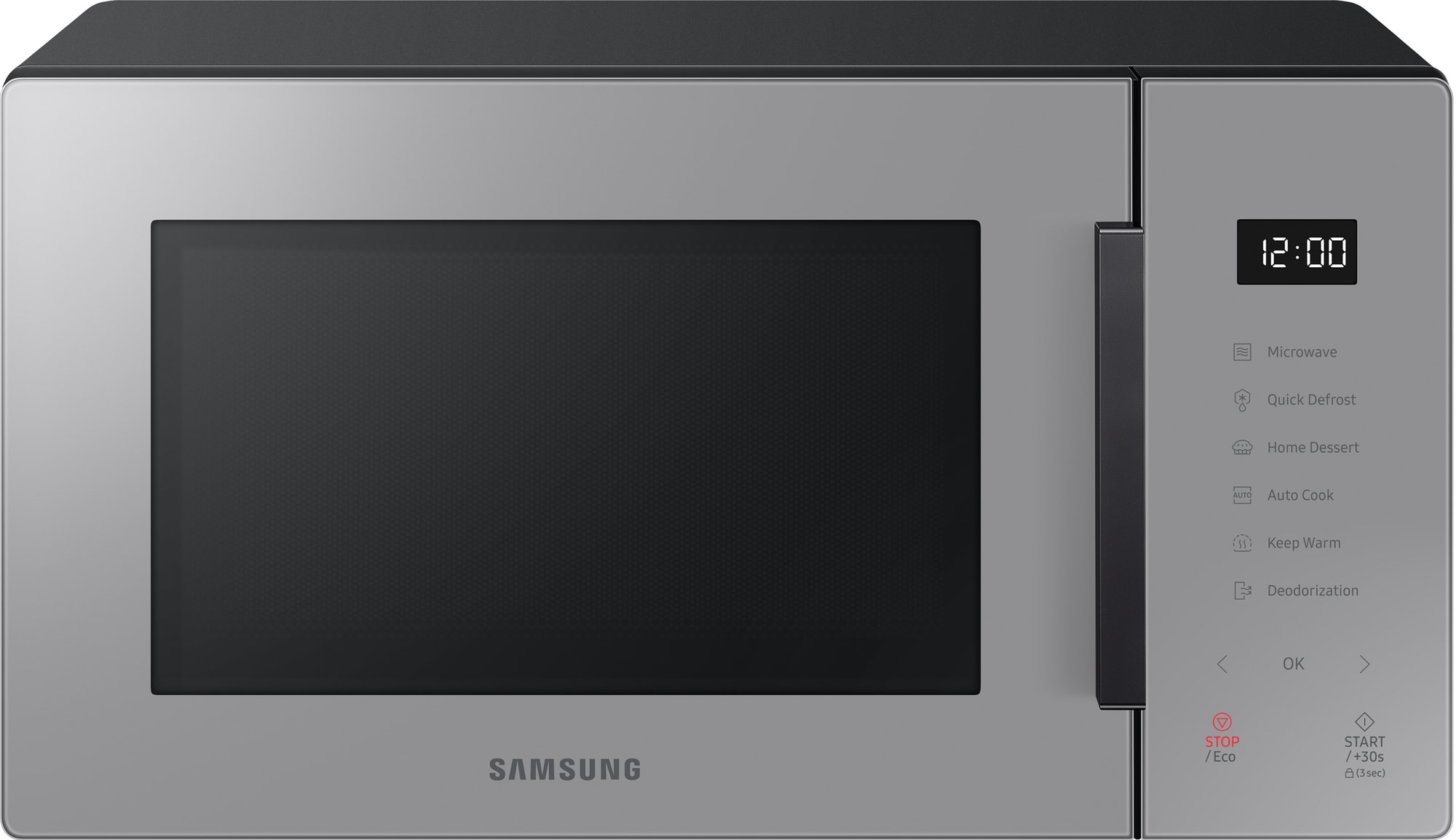 Samsung Bespoke mikroaaltouuni MS23T5018AG (puhdas harmaa) - Gigantti  verkkokauppa