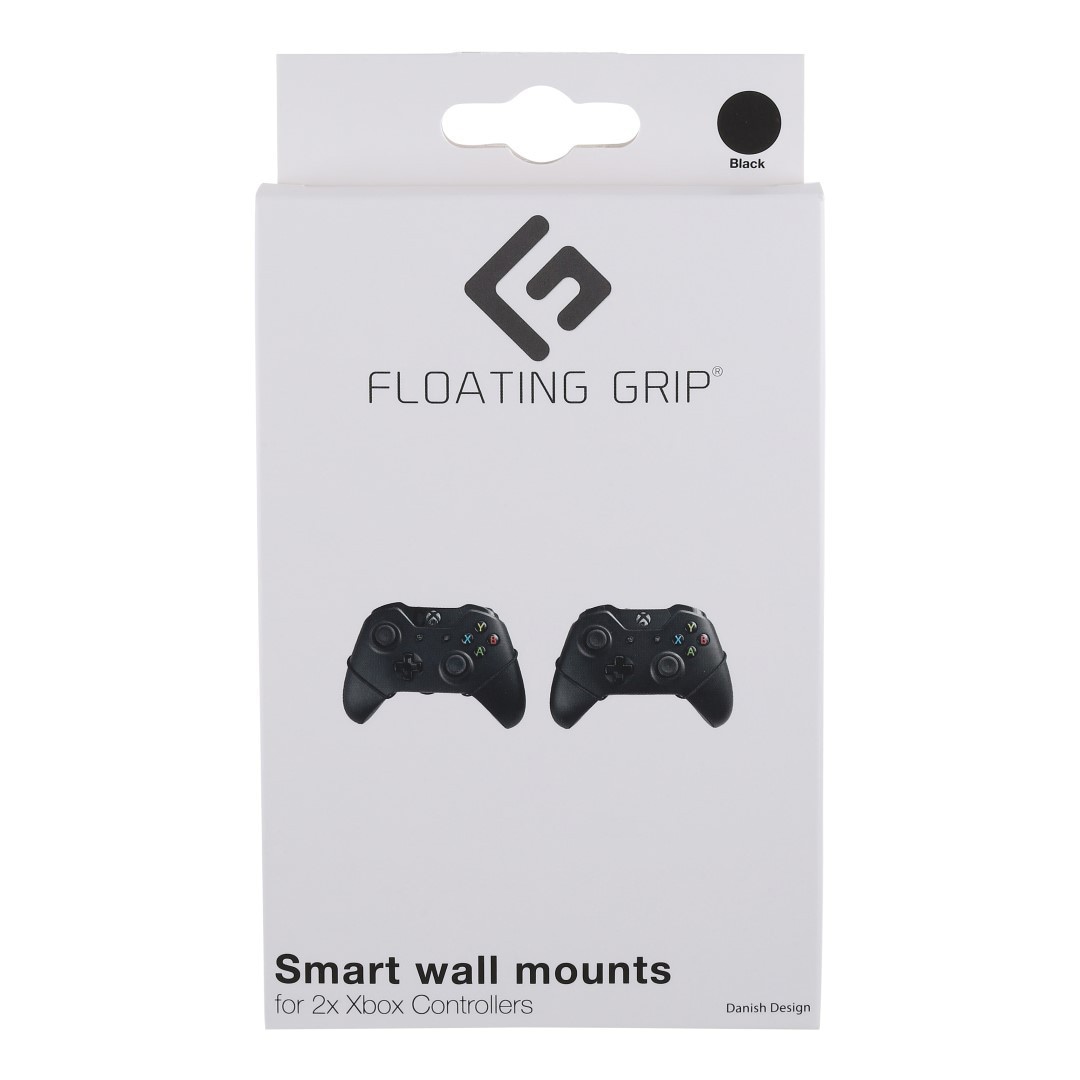 Floating Grip Xbox ohjaimen seinäkiinnike (musta) - Gigantti verkkokauppa