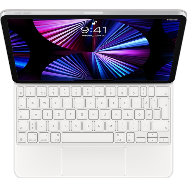 Apple Magic Keyboard iPad Air / Pro 11" (valkoinen) (SE)
