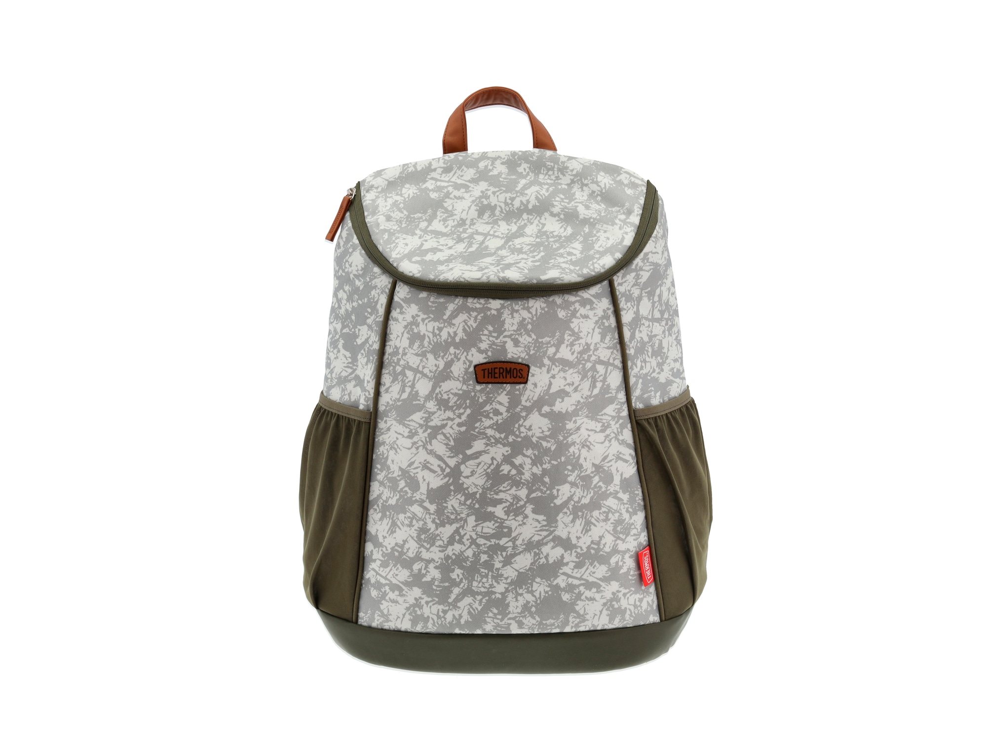Cooler backpack 22,8 x 34,2 x 48,2 cm White/Green - Gigantti verkkokauppa