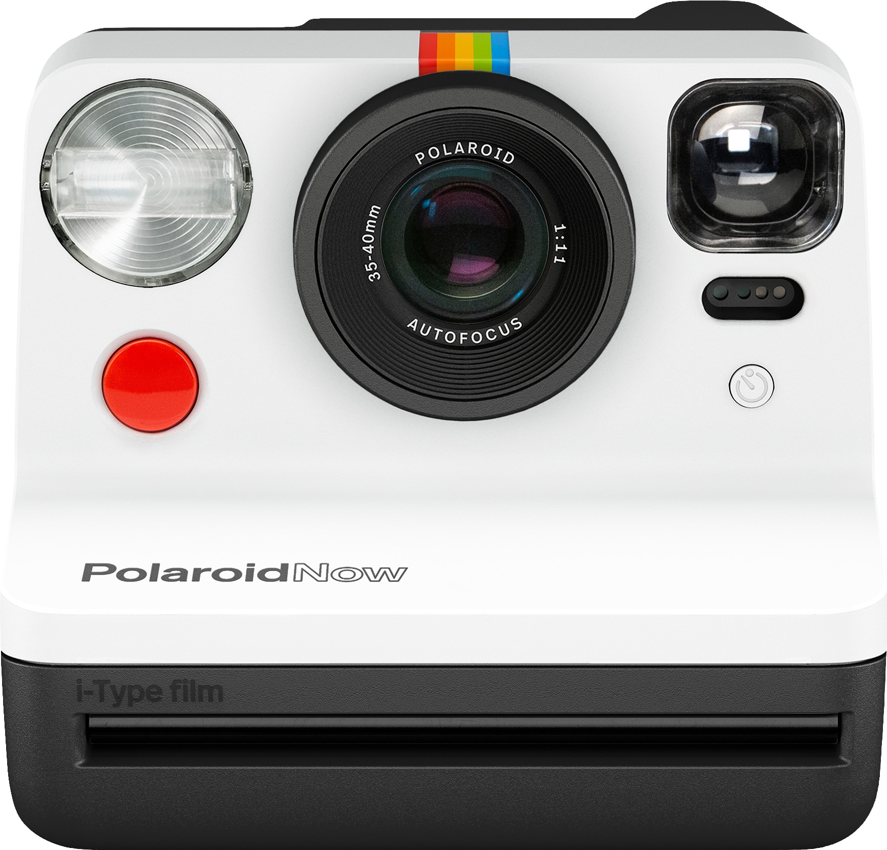 Polaroid Now analoginen kamera (musta/valkoinen) - Gigantti verkkokauppa